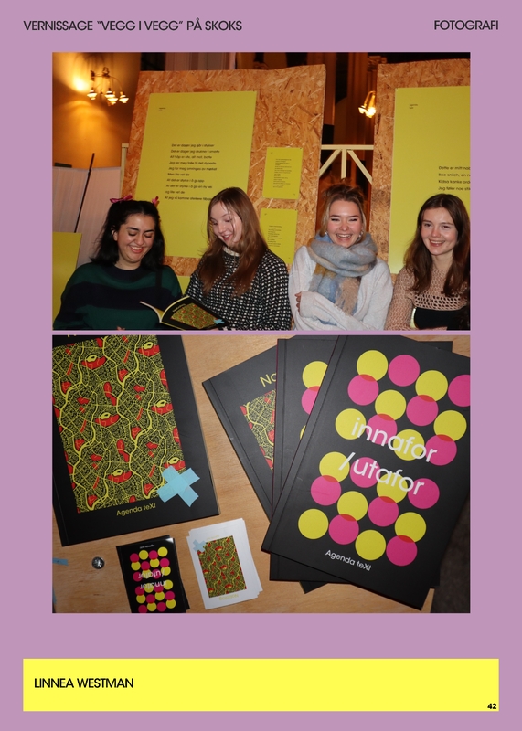 VERNISSAGE "VEGG I VEGG" PÅ SKOKS