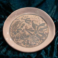 Foto av keramikk tallerken "Virgo"