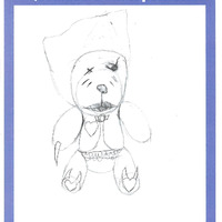 Flaskebjørnen Falks portrett